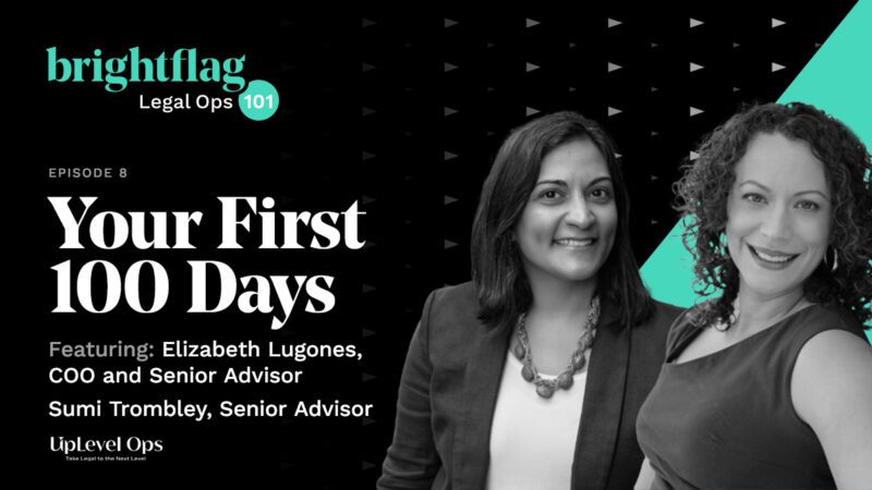 UpLevel Ops' Elizabeth Lugones and Sumi Trombley smiling in black-and-white profile photos, next to the title 