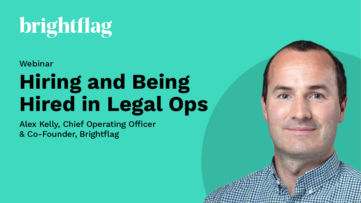 Webinar: Hiring and Being Hired in Legal Ops