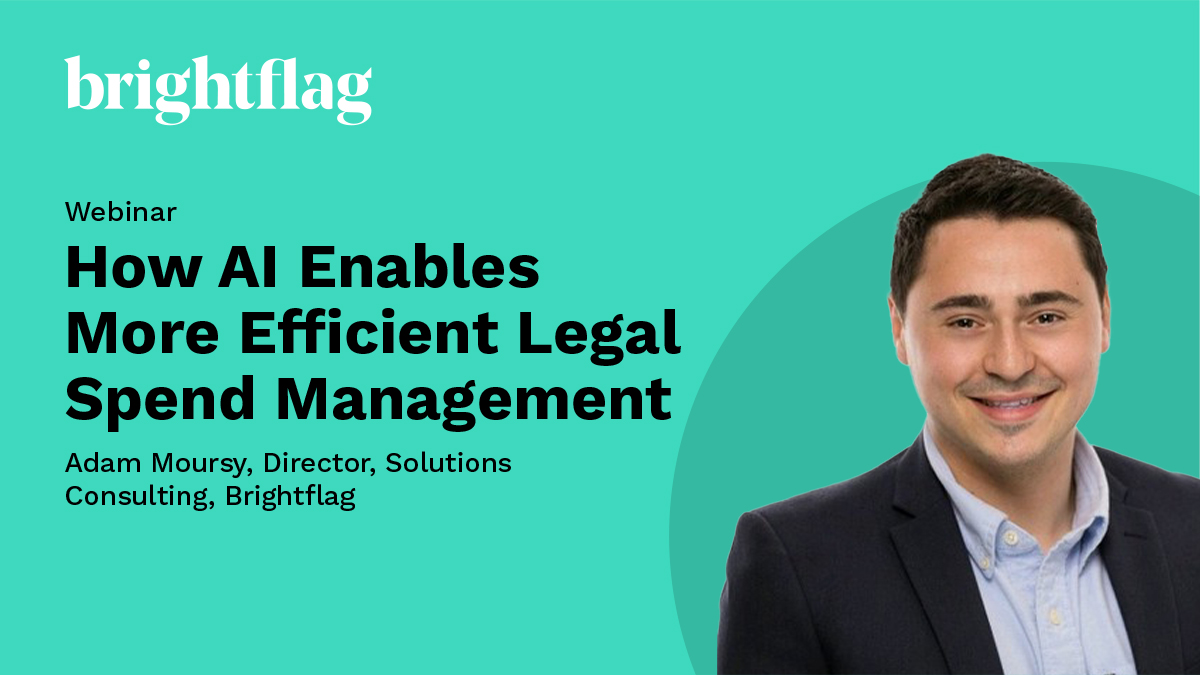 Webinar: How AI Enables More Efficient Legal Spend Management