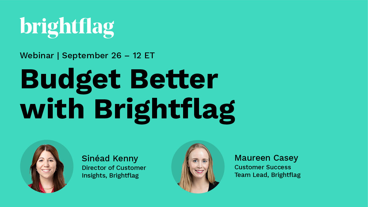 Webinar: Budget Better with Brightflag