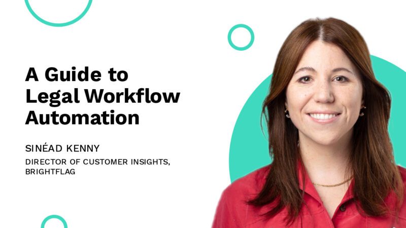Brightflag's Director of Customer Insights, Sinead Kenny, in a red button-up shirt, smiling in front of a white and teal background, with the blog title 
