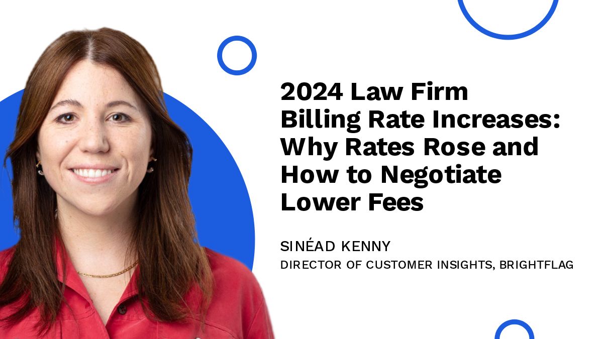 2024 Law Firm Billing Rate Increases 