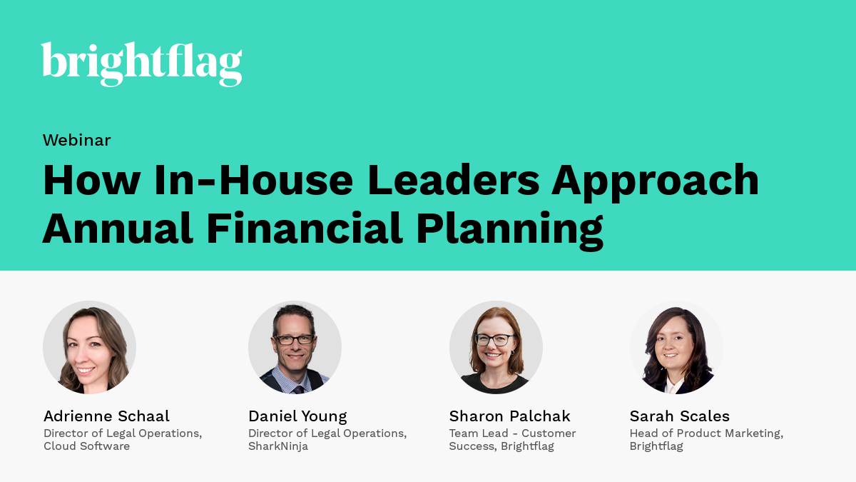 How In-House Leaders Approach Annual Financial Planning