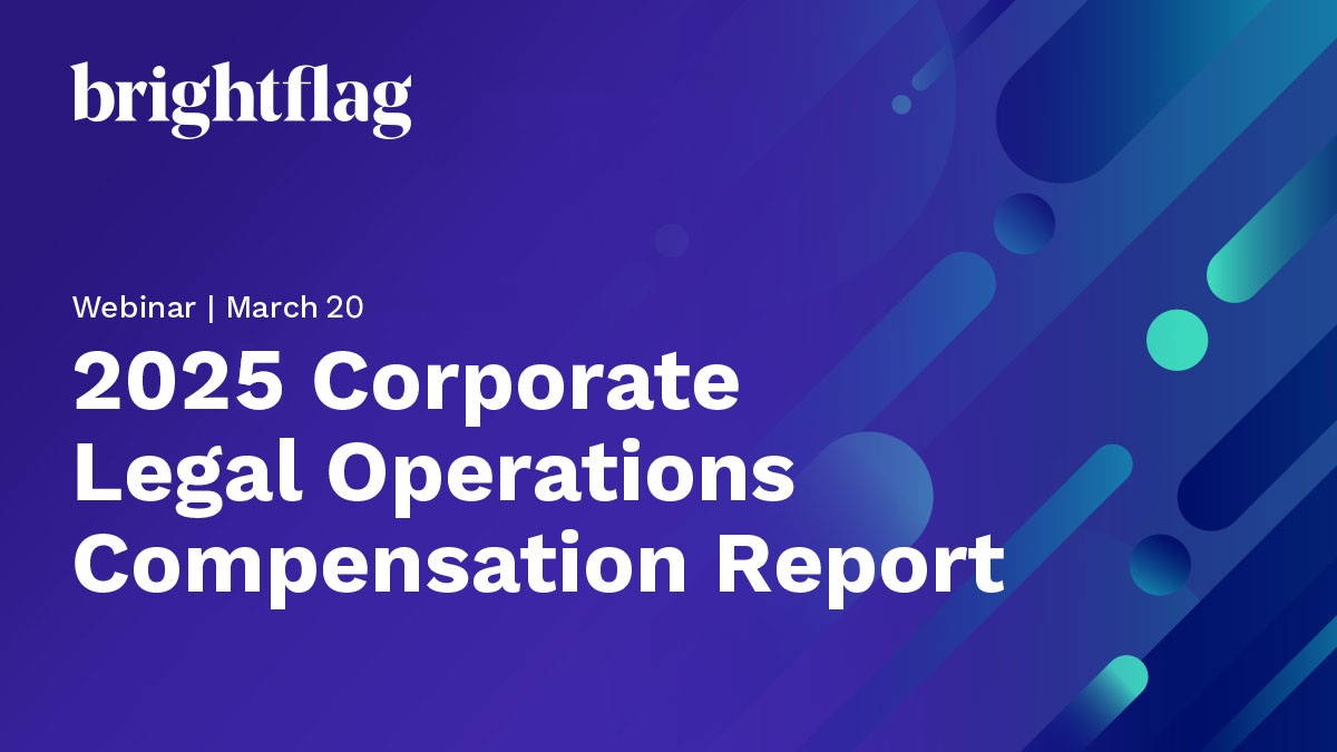 Webinar: 2025 Legal Operations Compensation Report