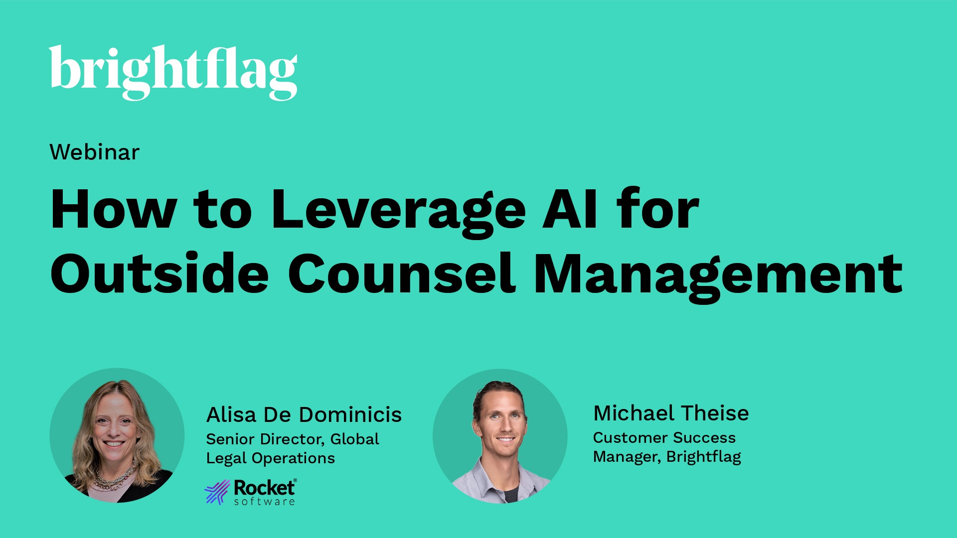 Webinar: How to Leverage AI for Outside Counsel Management