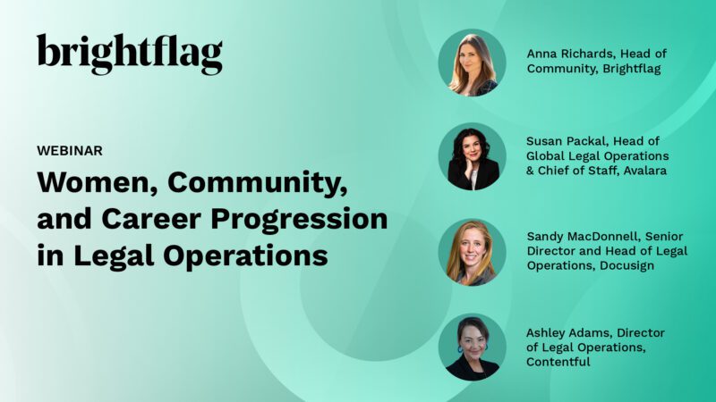 Teal background with the webinar title 