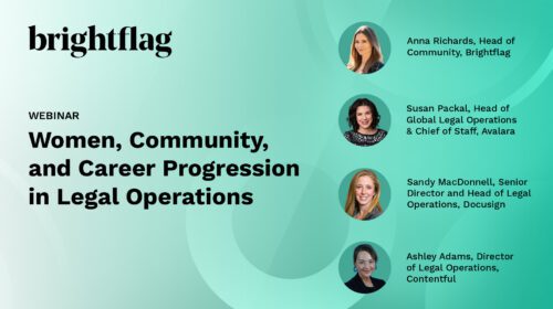 Teal background with the webinar title 