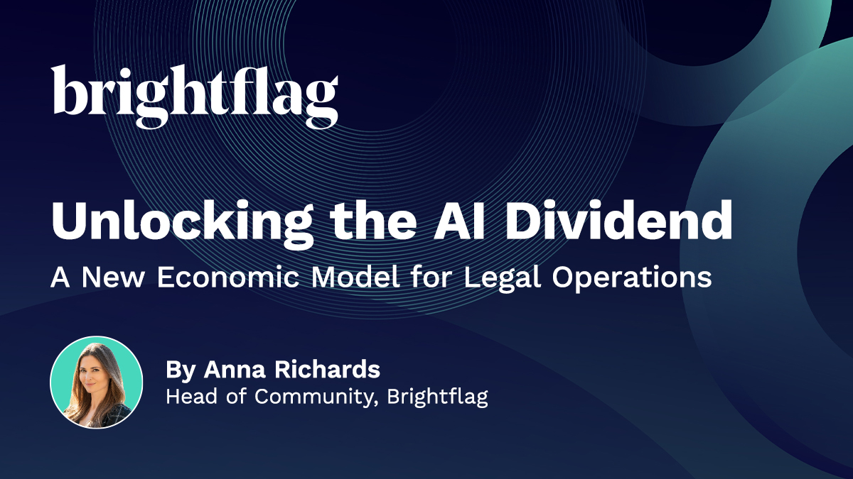 Unlocking the AI Dividend: A New Economic Model for Legal Operations
