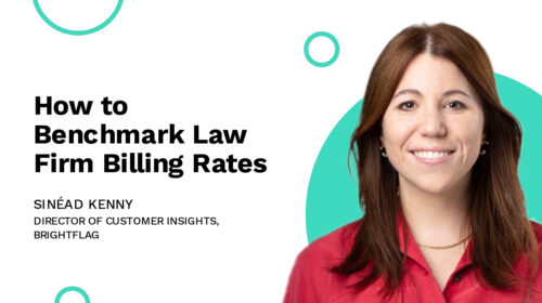 Brightflag's VP of Customer Insights, Sinead Kenny, smiling in a read shirt in front of a white and blue background with the blog title 